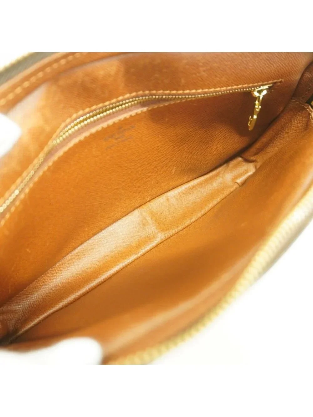 Louis Vuitton Clutch Monogram Marly Dragonne GM Brown